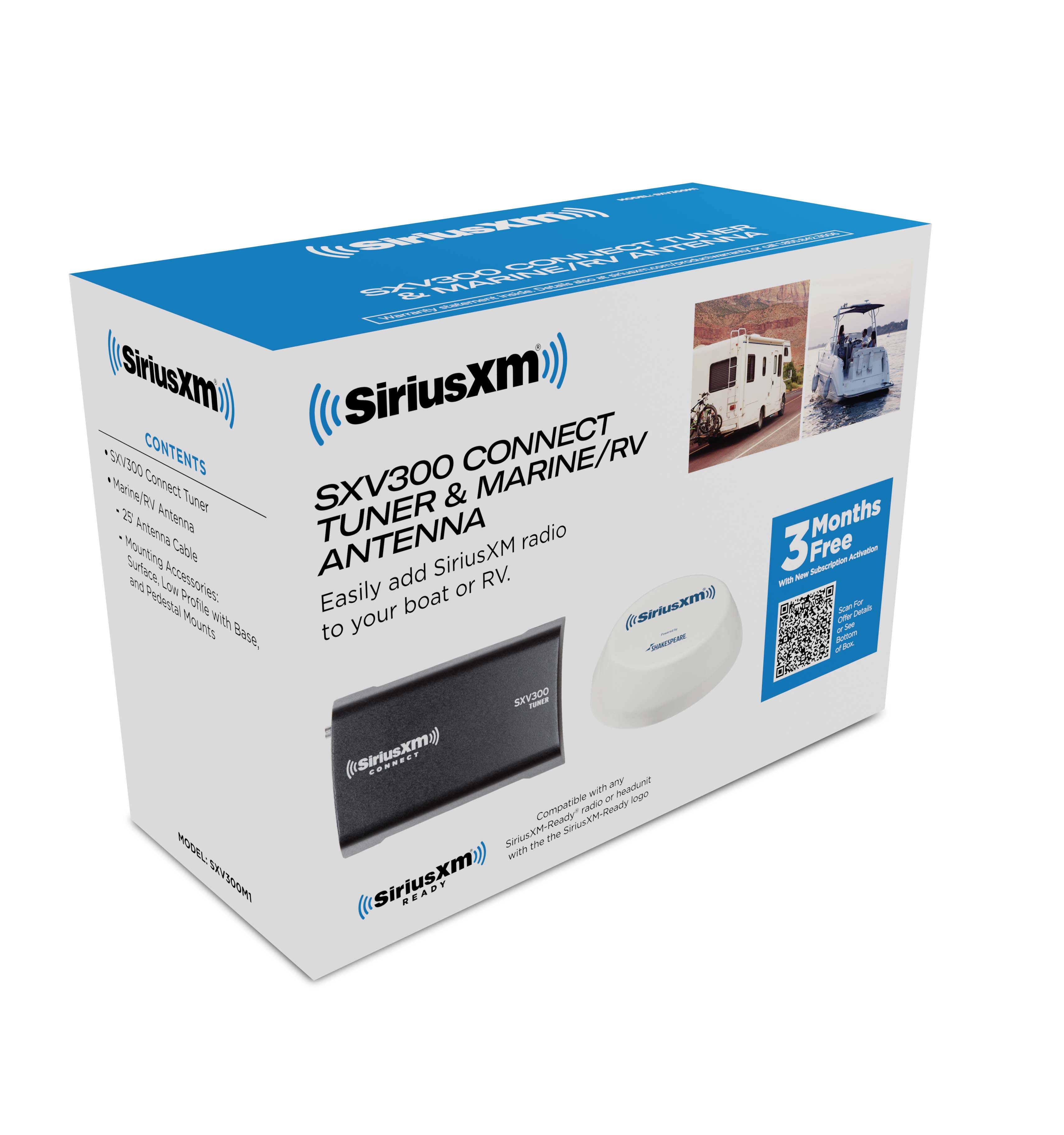 SiriusXM™ Satellite Radio Marine Antenna