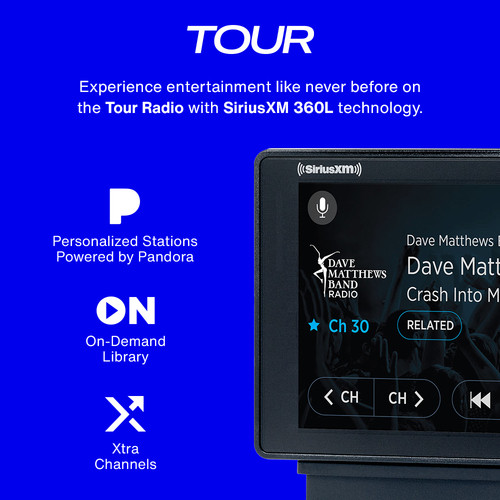 SiriusXM Tour Satellite Radio with 360L and Vehicle Kit - Thumbnail 4